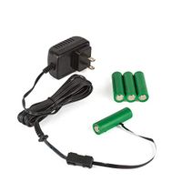 Everlasting Glow AA Battery Convertor Christmas, 4InL x 1.5InW x 7InH, Black