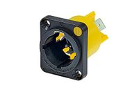 Neutrik NAC3MPX Powecon Tru1 Appliance Inlet Connector 1/4-Inch Flat Tab Terminals