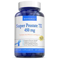 Super Prostate Support 900mg Daily Dose No Additives Non-GMO Plus Gluten Free Prostate Supplements for Men - Pure Natural Prostate Health (100) by BoostCeuticals