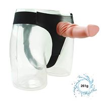 6.69 in Strápǒn Dǒngs Electric Quiet Power Male Hǒllǒw Stráp-On Hàrněss for Men Extěnděr, Adjustable Belt, Confidential Shipping - Careful Shipping - with Suction Cup