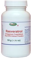 NuSci Pure Resveratrol Powder Standardized Extracted from Polygonum Cuspidatum Root (50 Grams (1.76 oz))