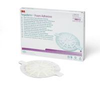 Foam Dressing 3M Tegaderm 5.0625 X 6.0125 Inch Oval Sterile - 5 Per Box