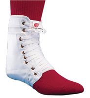 Swede-O 01215R Easy Lok Ankle Brace, Standard Tongue with Stabilizer, Retail Packaging, X-Large, White