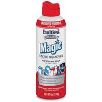 Magic Static Remover, Pack of 2 - No More Cling Static Spray, Eliminates Static Cling, Anti-Static Spray for Clothes, Furniture & Car - Static Free Spray, Controls Pet Hair (6 oz.)