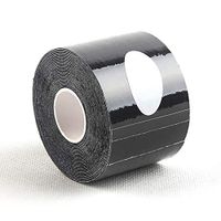 Kinesiology Muscle Elastic Tape Waterproof Sports amouflage Tape Pain Relief and Injury Recovery Therapeutic Support Latex Free （2 Roll,2 in,16 ft） (Black)