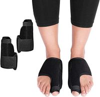 Bunion Corrector and Bunion Relief - Orthopedic Bunion Splints Big Toe Straightener for Hallux Valgus - Elastic and Adjustable Turf Toe Brace Effective Treatment for Women and Men
