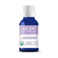 Lavender Organic Essential Oil from Ancient Apothecary, 15 mL - 100% Pure and Therapeutic Grade
