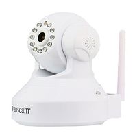 CozyHomelover Wanscam Indoor Surveillance Security Dome Camera with Record LED Light + Warning Alert Email P2P, H.264,720P Pixel, TF Card