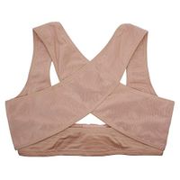 Gstrand Women's Chest Posture Braces Support Belt Body Shaping Corset Shoulder Care Health Care,Flesh,XL