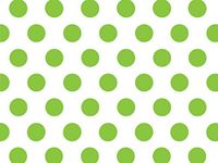 Pack Of 240, Lime Citrus Polka Dots Tissue Paper 20" X 30" Sheets Tissue Prints For Packaging， Made In Usa， 100% Recycled