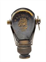Antique brass pocket folding Binoculars