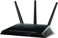 Netgear R7000 Nighthawk AC1900 Smart Wi-Fi Router + Netgear A6100-100PAS 802.11AC WiFi Mini USB Adapter + Belkin A3L791-14 14-feet PRO Series RJ45 CAT5E Patch Cable
