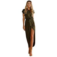Maxi Dresses For Women 2019! Liraly Ladies Boho Long Dress Party Sundress(Army Green,US-4 /CN-S)