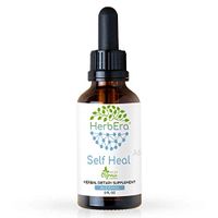 Self Heal A60 Alcohol Herbal Extract Tincture, Super-Concentrated Organic Self Heal (Heal All, Prunella Vulgaris) (2 fl oz)