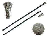 37" Zinc Handle Walking Cane (Deer)