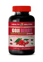 Immunity antioxidant - Goji Berry - Natural ANTIOXIDANT Complex - Resveratrol Supplement - 1 Bottle 60 Capsules