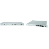 Ubiquiti Networks Networks Unifi Security Gateway Pro (USG-PRO-4) Bundle with Ubiquiti UniFi Switch - 24 Ports Managed (US-24-250W)