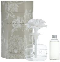 Zodax Grand Casablanca Porcelain Diffuser, White Hibiscus