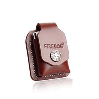 Cigarette Lighter Case 1PC Genuine Leather Lighter Pouch Hoder with Belt Loop CL27