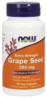 NOW® Grape Seed Extract, 250 mg, 90 Veg Caps