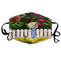 SSUJ7 Tom and Jerry Men Women Adjustable Earloop Mouth Guard Anti-Dust Washable Reusable Mouth Guard for Kids Teens Adults Anti Pollution,Anti-smog