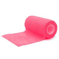 YYF Self Adherent Wrap Tape Vet Bulk 4" Stick Bandage Self Grip Roll Stretchable Bandage Wrap Vet Tape 4" Inches x 15' Feet (6 Rolls,12 Rolls,18 Rolls,24 Rolls,Single Roll)