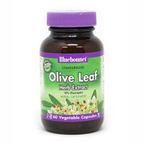Bluebonnet Nutrition Standardized Olive Leaf Herb Extract, 60 Count