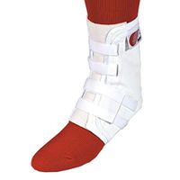 Swede-O Easy Lok Ankle Brace, White, Medium