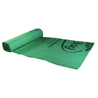 22.2" X 29" X 0.68 Mil 13 Gallon Green Certified Compostable Plastic Food Scrap Collection Bags (144 Bags Packed 12 Bags/Box, 12 Boxes/Case)