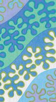 Caspari 3-Ply Paper Bal Harbour, Guest Towel Napkins, Blue Pack of 30