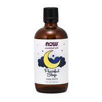 NOW Essential Oils, Peaceful Sleep Oil Blend, 4 -Ounce (4)