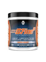 Musclewerks D-Fine8 - Fat Burner Thermogenic, Pre Workout Powder, Appetite Suppressant, Energy & Weight Loss Supplement for Men & Women - 60 Servings Vegan Friendly (Mango Orange)