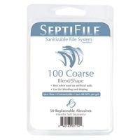 BACKSCRATCHERS Coarse 100 grit SeptiFile Refills - Set of 50
