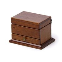 1/12 Dollhouse Miniature Jewelry Box Z2R4