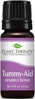 Plant Therapy Tummy Aid Synergy Essential Oil Blend. 100% Pure, Undiluted, Therapeutic Grade. Blend of: Dill Weed and Sweet Fennel. 10 ml (1/3 oz).