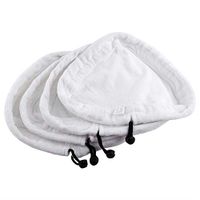 4Pcs Mop Replacement Cover, Cotton Pad Terry Cloth Refills 12.5" x 11", Micro Fibre Washable Clean Reusable Replacement Terry Cloth Mop Covers