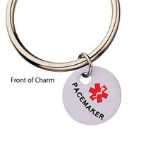 Pacemaker Medical ID Keyring