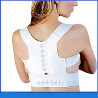 Magnetic Posture Corrector Women Orthopedic Lumbar Support Belt Correct Posture Brace 12 Magnets