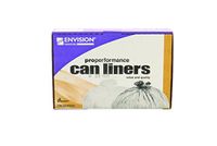 Stout by Envision Commerical 57 Gallon Orange Can Liners - 100 Bags - 1 mil Heavy Duty Industrial Puncture & Tear Resistant Garbage Trash Bags