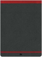 Flexbook Notepad with 160 Ruled perforated pages 85gms - Color: Red - Size: 8-1/4" x 11"