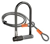 Kryptonite KryptoLok Series 2 Standard Heavy Duty Bicycle U Lock with 4ft Flex Bike Cable