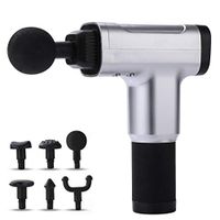 kouye- Six-Heads Fascia Gun Muscle Relaxer Electric Shock Massage Machine Electric Massagers Silver