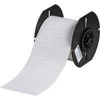 Brady B33-1-423, 133788 BBP33 Workhorse 0.25" x 0.75" White Polyester Label, Pack of 6 Rolls of 5000 pcs