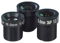 Bluefishcam- 1/2.7" 2.8mm,3.6mm & 8mm Lenses Kits for CCTV Cameras Security Camera