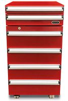 Whynter TBR-185SR Portable Tool Box Refrigerator with 2 Drawers and Lock, 1.8 cu. ft., Red