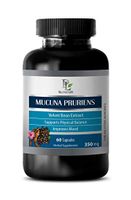 Herbal Desire Booster for Men - Velvet Beans - MUCUNA PRURIENS Extract - Velvet Bean Extract Pills - 1 Bottle 60 Capsules