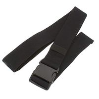 AsaTechmed Walking Gait Belt with Plastic Quick Release Buckle Patient Transfer Belt - Mobility Aid for Caregivers, Nurses, Home Health Aides, Physical Therapists - Many Colors - 60" (Black)