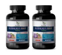 Anxiety Relief Pills for Adults - Astragalus Root 1200 MG - Premium 4:1 Extract - Stress Relief Adults - 2 Bottles 180 Capsules