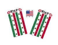 Made in The USA! 2 Packs of Flag-It Mexico Flag Stickers, 100 Mexican Sticker Decals