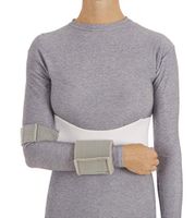 United Ortho 3351-03 Men's Elastic Shoulder Immobilizer, Large, White
